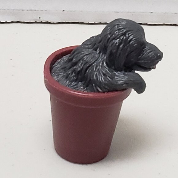 Puppy In My Pocket #40 Volcano the Newfoundland Dog - Picture 4 of 5